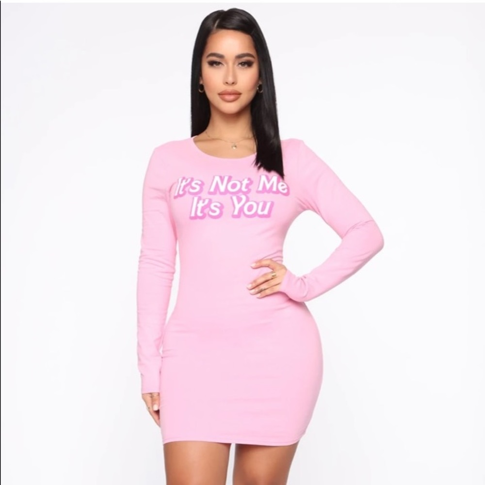 Pink Mini Dress